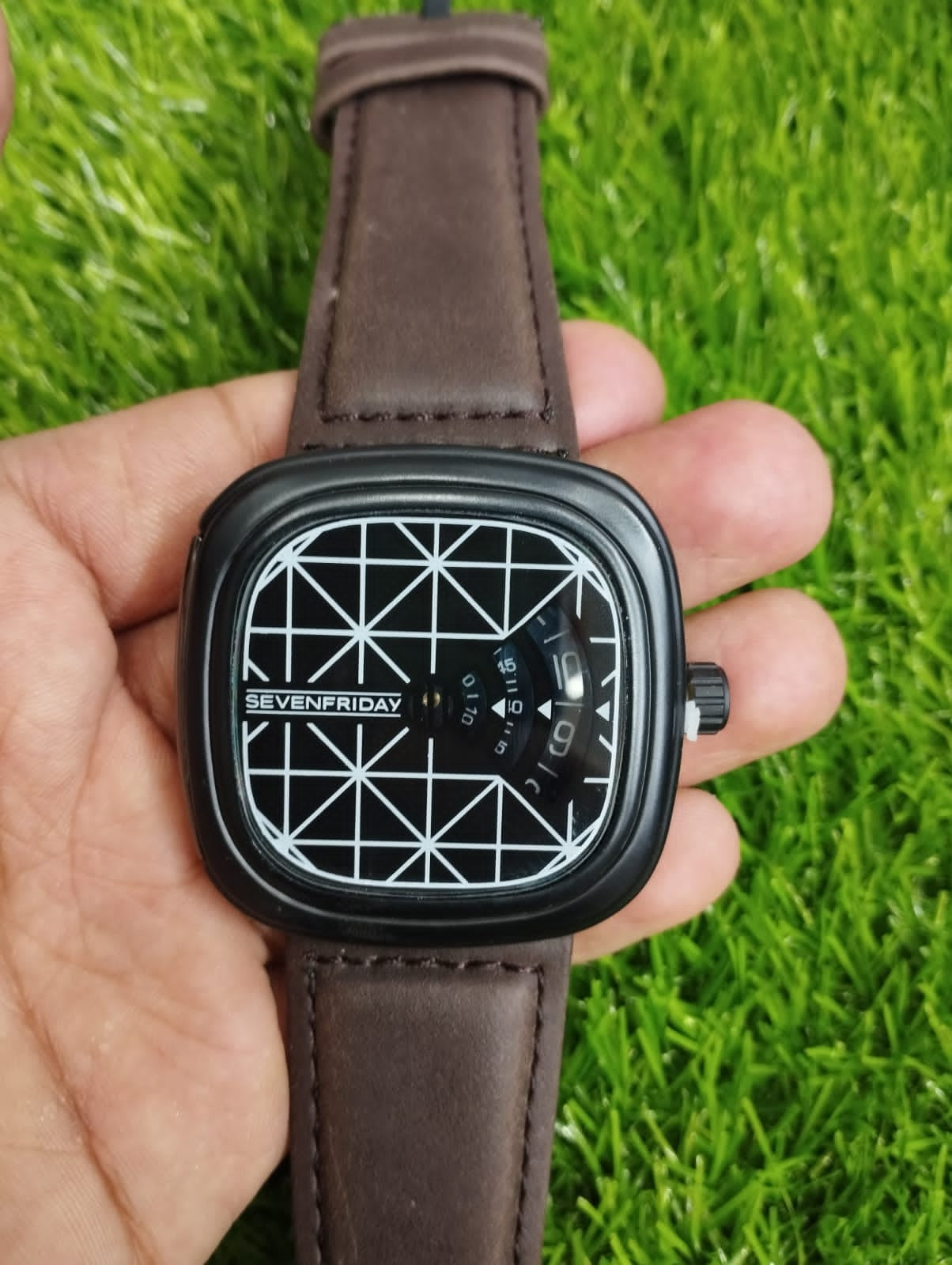 SEVEN FRIDAY Wrist Watch for Men - Without Box (Random Colors &amp;