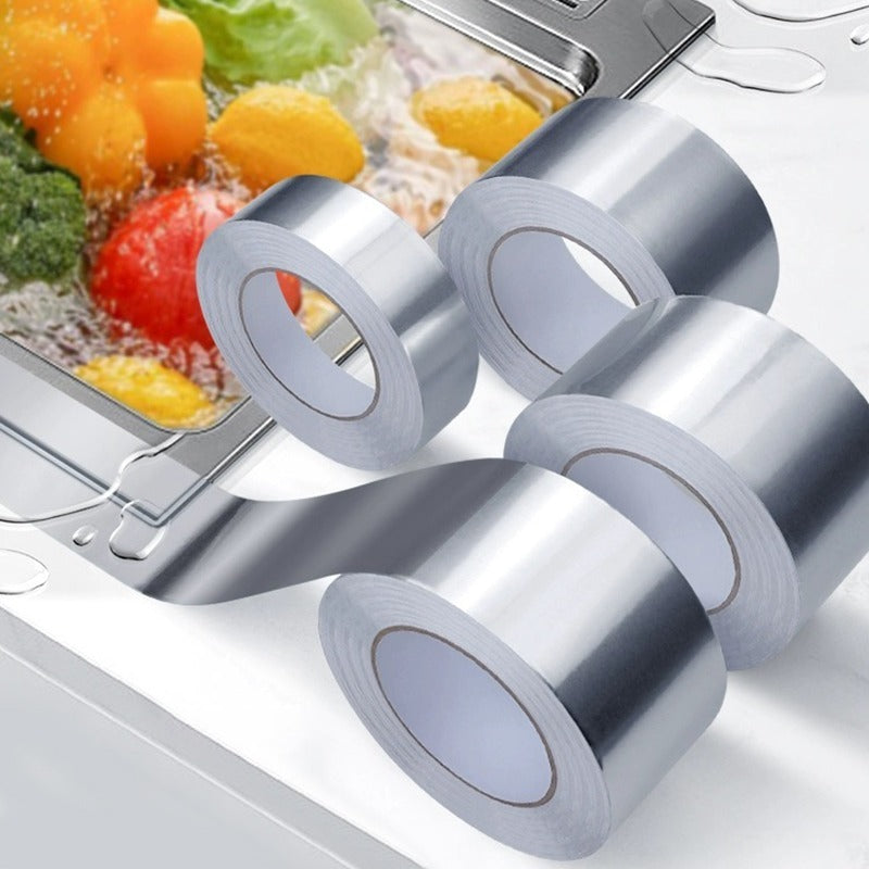 (2inch x 8 Yard) Super Sticky Aluminum Foil Tape Self Adhesive Waterproof