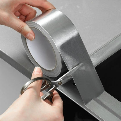 (2inch x 8 Yard) Super Sticky Aluminum Foil Tape Self Adhesive Waterproof