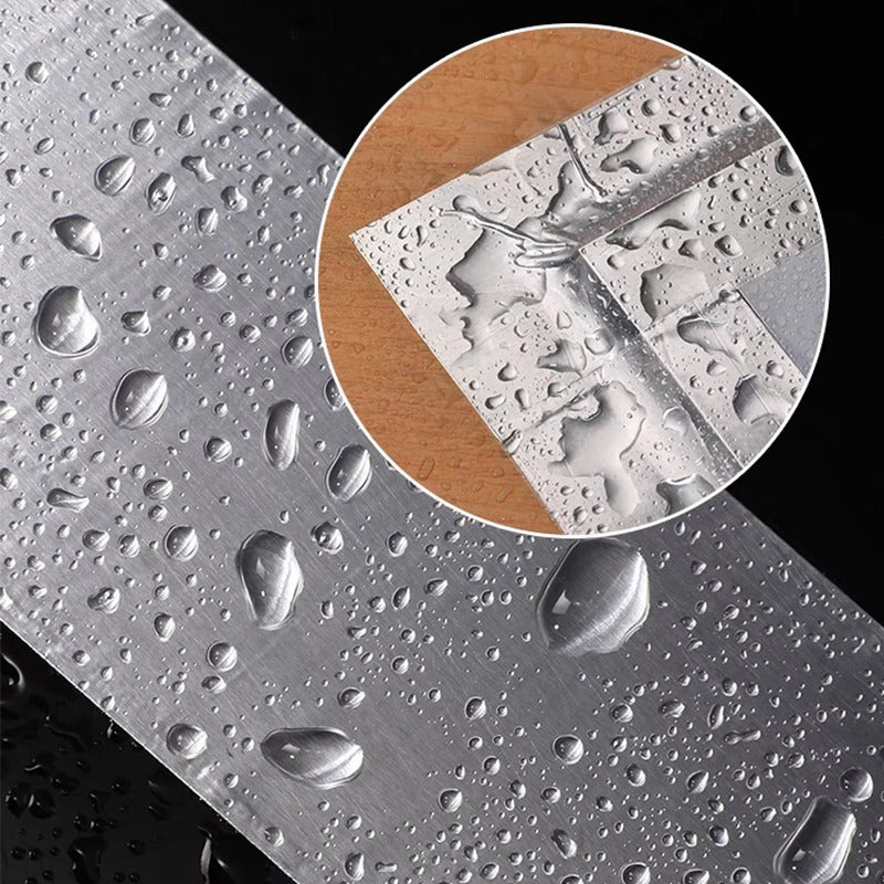 (2inch x 8 Yard) Super Sticky Aluminum Foil Tape Self Adhesive Waterproof