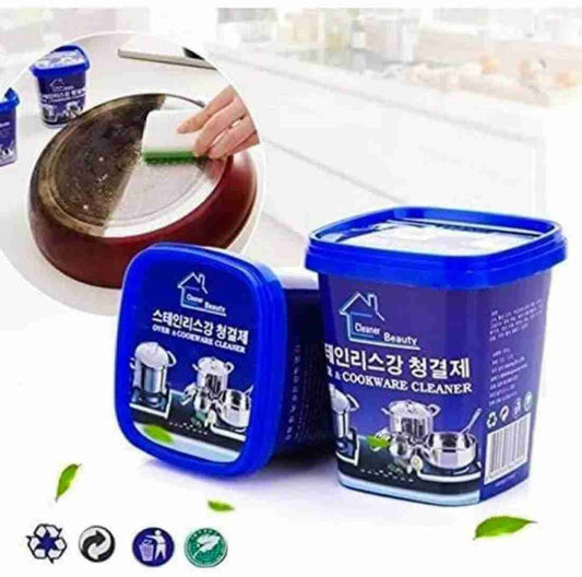 Stubborn Stains Cookware Cleaner | Kitchen Washing Pot Dish Bottom | Cookware