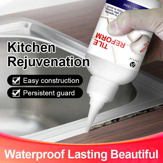 (280ML)Tile Reform Glue Tiles Gap Filler Agent | Waterproof Grout Sealant Adhesive