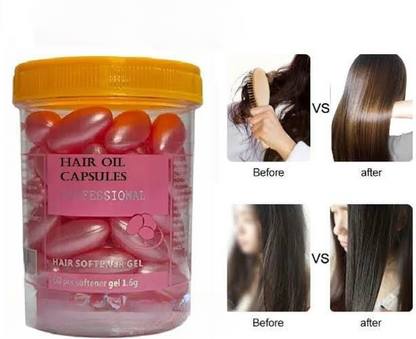 Hair Treatment Anti-Hair Loss &amp; Hair Shining Capsules Box (60 Capsules)