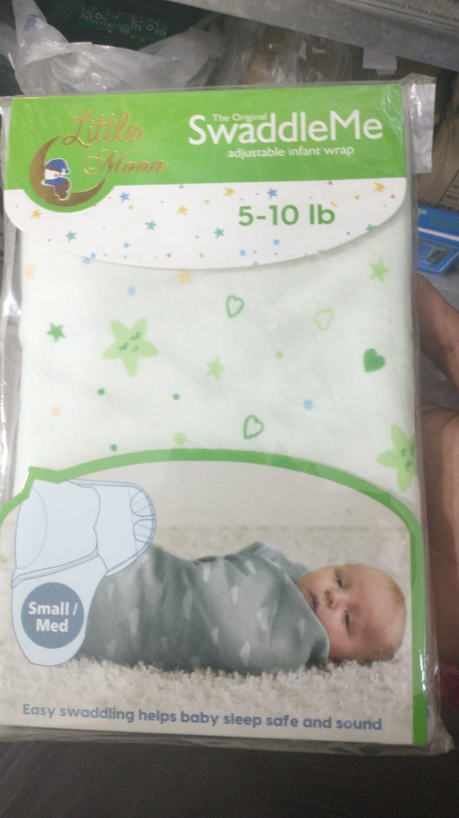 Swaddle Me Ultra Comfort Adjustable Baby Wrap (random design )