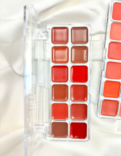 Violet Makup Lip Cream Pallete | Matte Color Lipstick Palette | Eyeshadow
