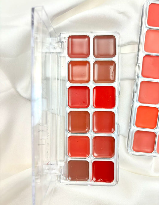 Violet Makup Lip Cream Pallete | Matte Color Lipstick Palette | Eyeshadow