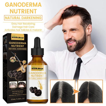 Anti-Greying Hair Spray | Drakkar Spray for Hair | Organic Ganoderma Inverted