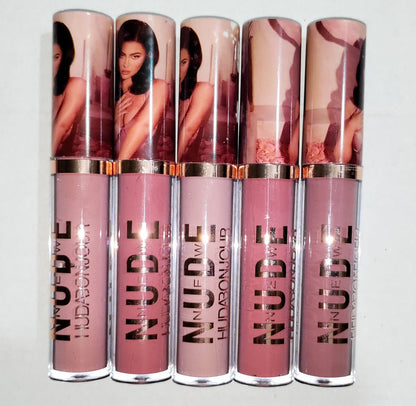 (Pack of 5) Nude Matte Lipgloss