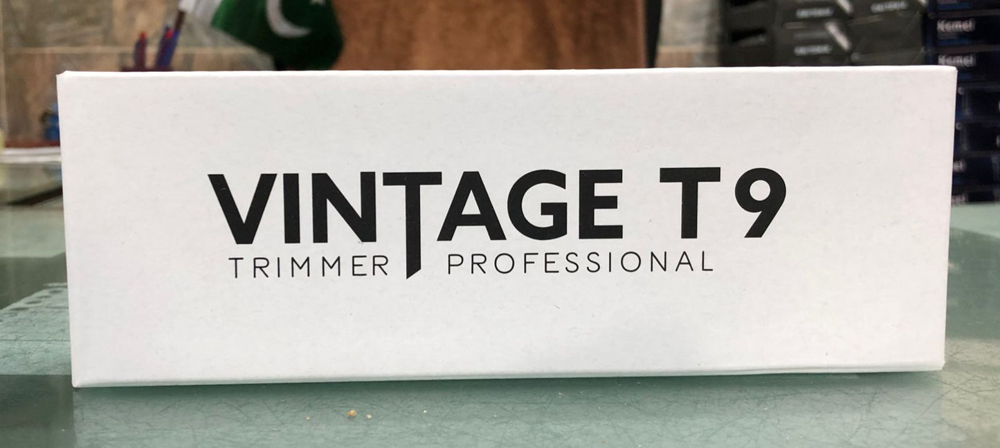 T9 Professional Beard Trimmer Haircut Shaving Machine for Men (Metal