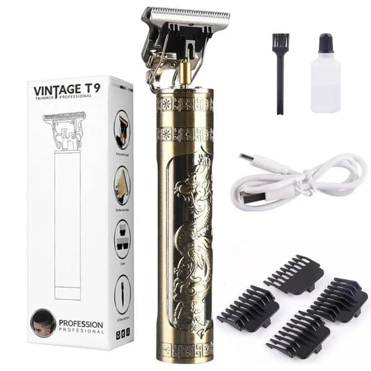 metal Body - Vintage T9 Trimmer and Hair Clipper Cutting Machine For