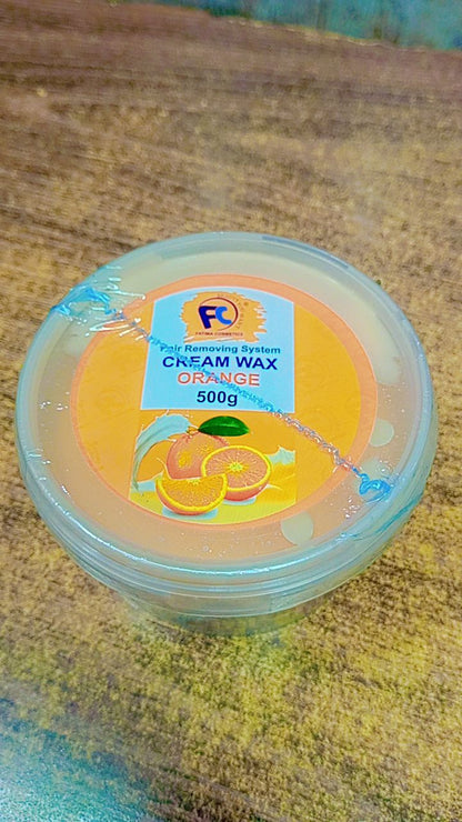 Cream Wax orange 500g