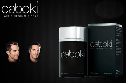 Caboki Hair Building Fibers 25g | Black | Dark Brown Hair