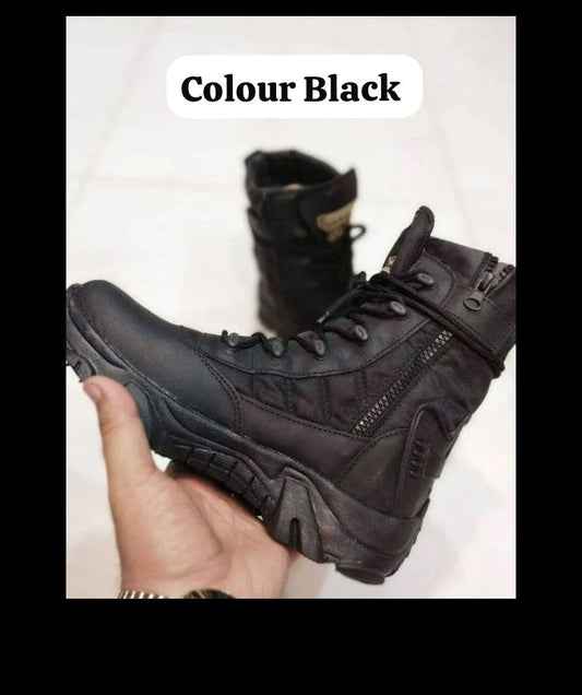 ( Black ) Delta Shoes Ankle Water resistant Delta Shoes (Without Box)