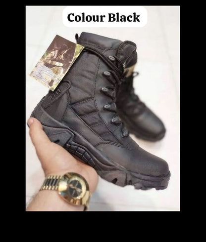 ( Black ) Delta Shoes Ankle Water resistant Delta Shoes (Without Box)