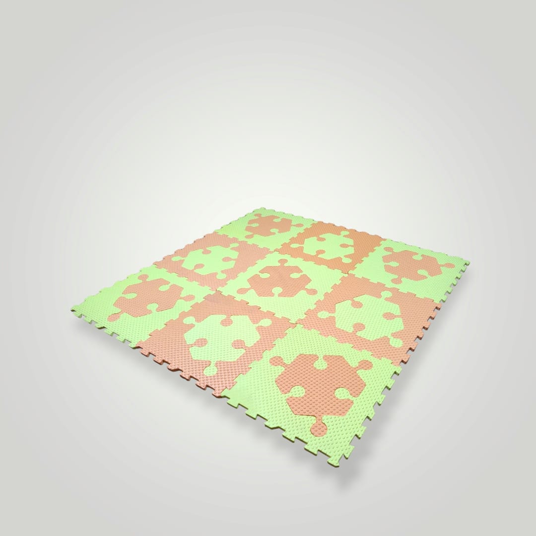 Multi colour Puzzle Tiles 1ft - EVA foam puzzle mat suitable for