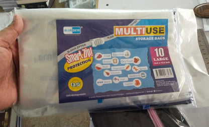 Food Storage Slider Bag Freezer Zipper Bags Fresh-keeping Freezing Heating Food Sealing