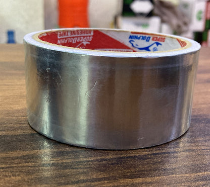 (2inch x 8 Yard) Super Sticky Aluminum Foil Tape Self Adhesive Waterproof