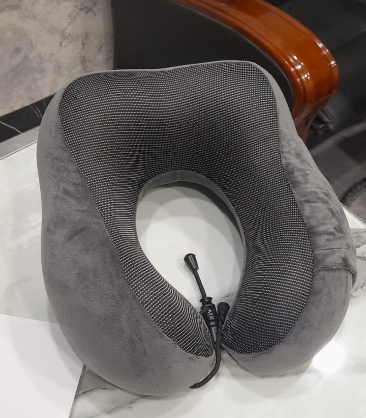 U Shaped Travel Pillow Memory Foam Neck And Head Support (random color)