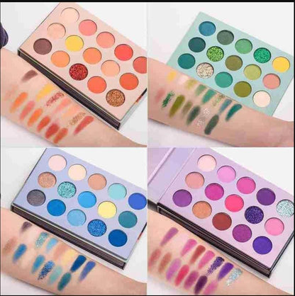 Eye Shadow 4 in 1 Palette, 60 Shades