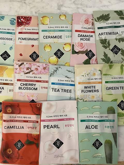 Pack of 6 Random Sheet Masks - Hydrating, Brightening, and Nourishing
