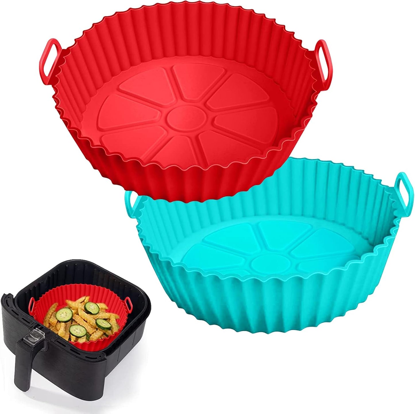 (1 pcs )Air Fryer Tray Silicone Liners | Silica Gel Baking Tray