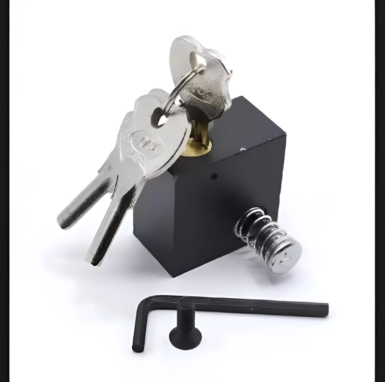 Bike Push Handle Lock Safety Bike with L key