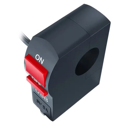 On/Off &amp; USB port 2 Amp 5 V universal switch for bike,