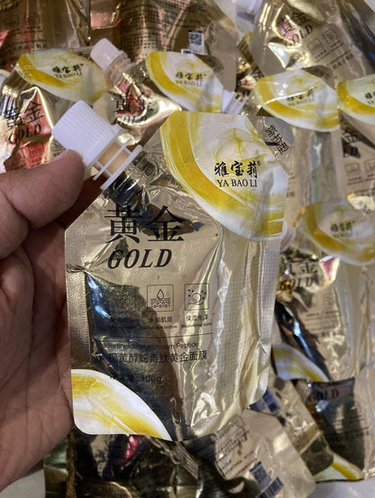 Retinol Snake Venom Peptide Gold Mask Moisturizing Anti-aging Anti-wrinkle Brightening Oil Control