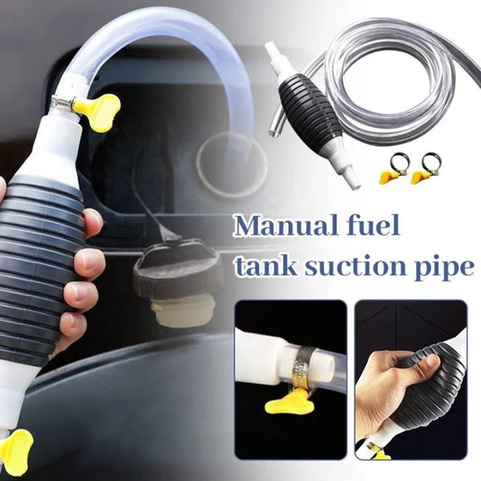 (2 Meter) - Multipurpose Liquid Transfer Pump | Portable Manual Oil, Water,