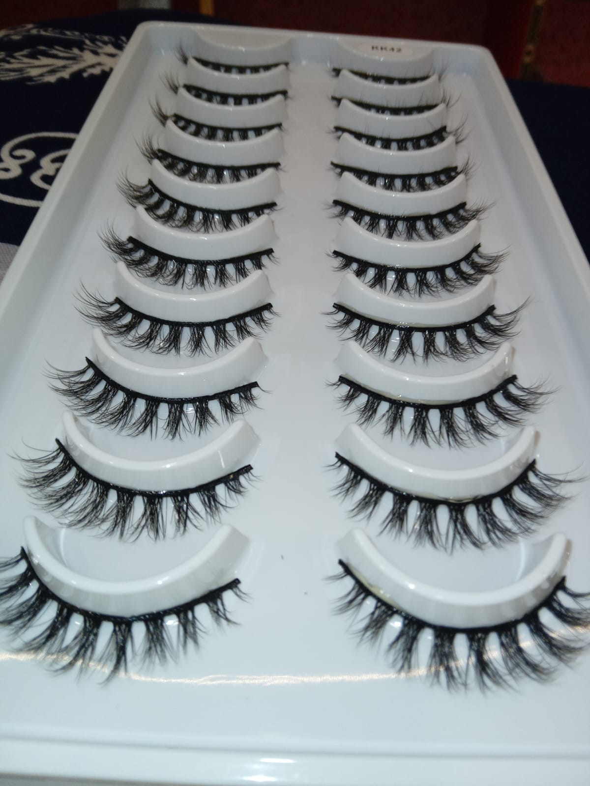 (10 PACK) eyelashes kk42