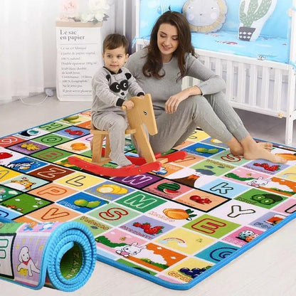 Crawling Mat for Baby Floor Play Mat Double-Sided Baby Playmat Foam Reversible