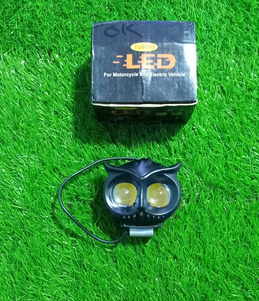 (NW00084) Badge Owl Eye LED Long Range Owl Mini Driving Light Dual