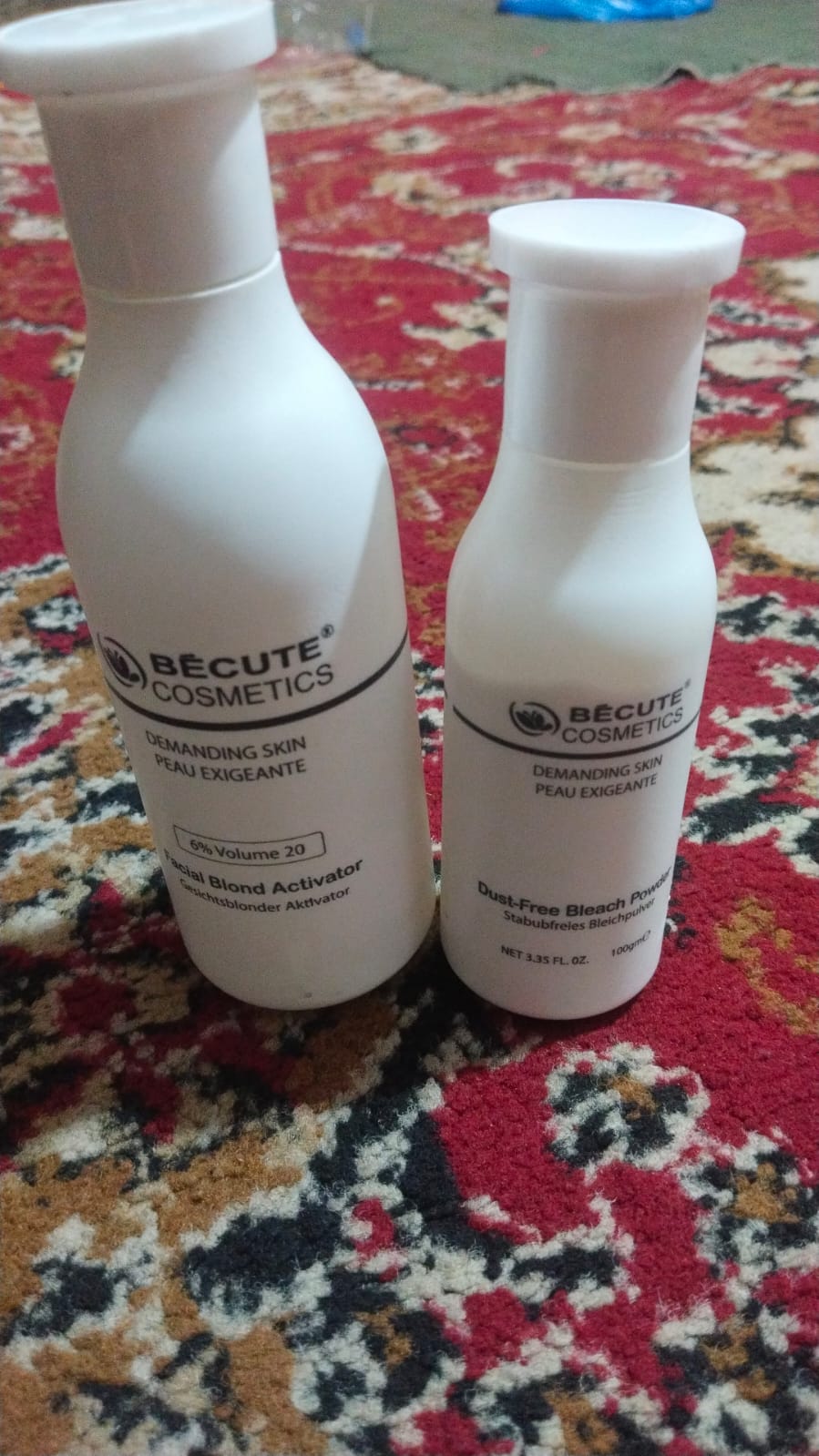 Becute Bleach Powder (100gm) &amp; Facial Blonde Activator (200ml)