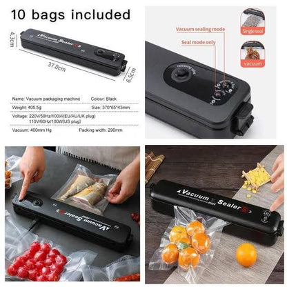Automatic Vacuum Sealer Food Packing Machine | Electric Vacuum Sealer Machine With