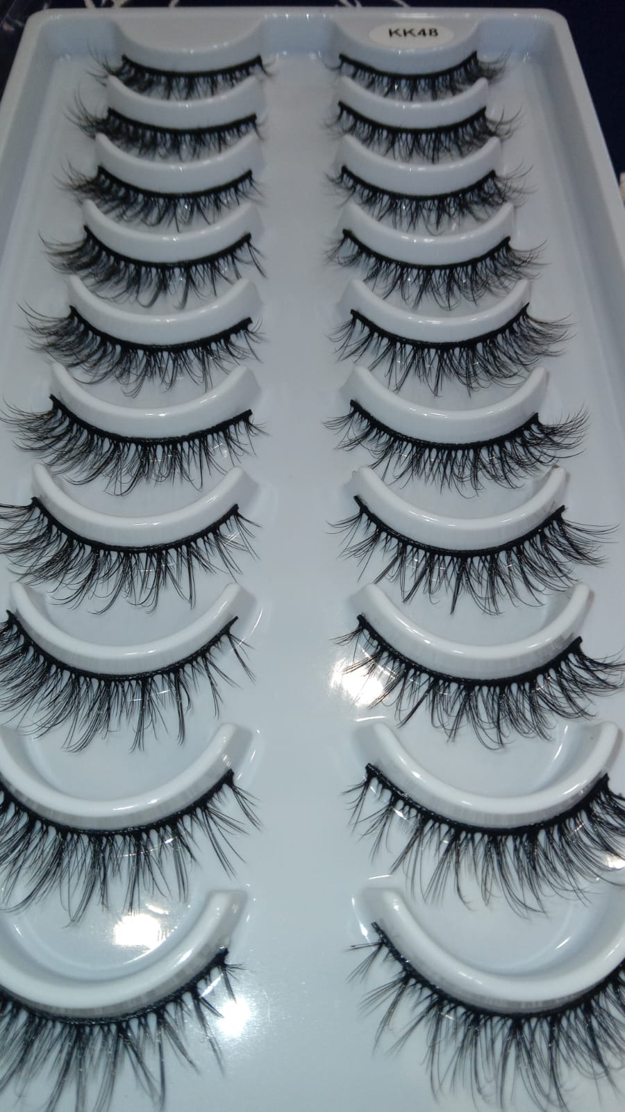 (10 PACK) eyelashes Kk48