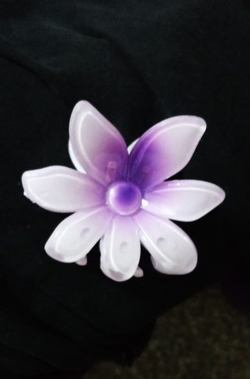 1 Pc - Flower Hair Clip Colorful Hair Band For girls &amp;