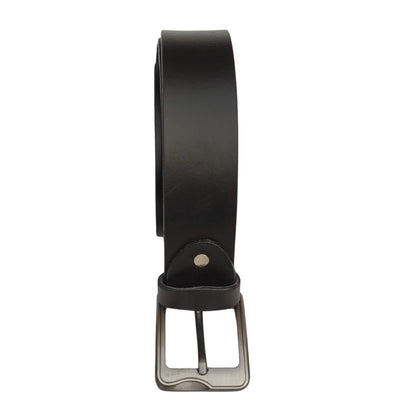 Men buffalo leather belt | Waist Belt for boys &amp; Mens (Black)