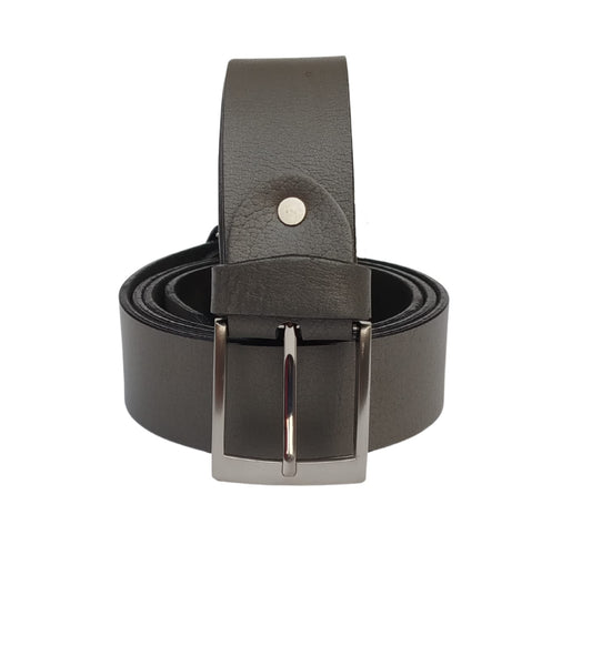 Men Buffalo leather belt grey color | Waist Belt for boys &amp;