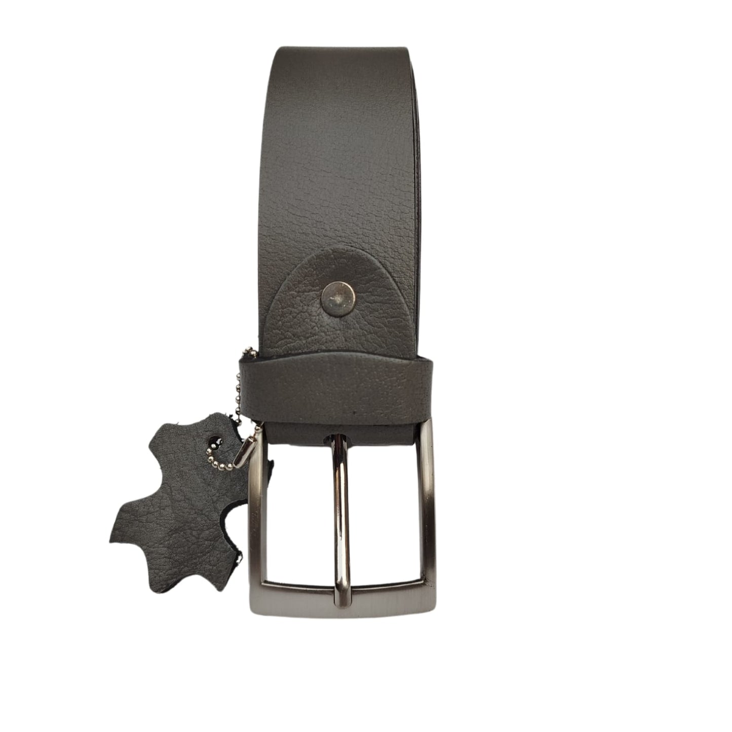 Men Buffalo leather belt grey color | Waist Belt for boys &amp;