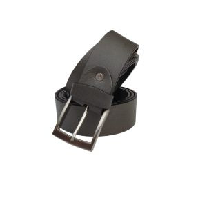 (Big Size) - Men Buffalo leather belt grey color | Waist Belt