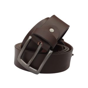 (Big Size) - Men Buffalo plain leather belt | Waist Belt for