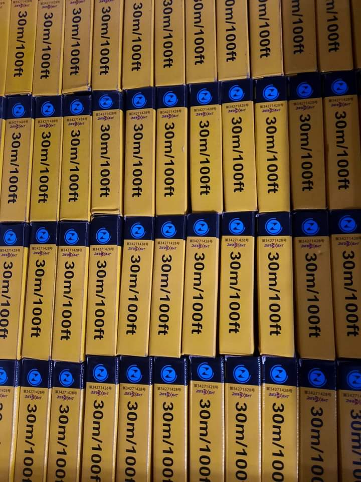 Measuring Tape 30m/ 100ft, Heavy Duty For Professionals Fibre glass ZEROX top