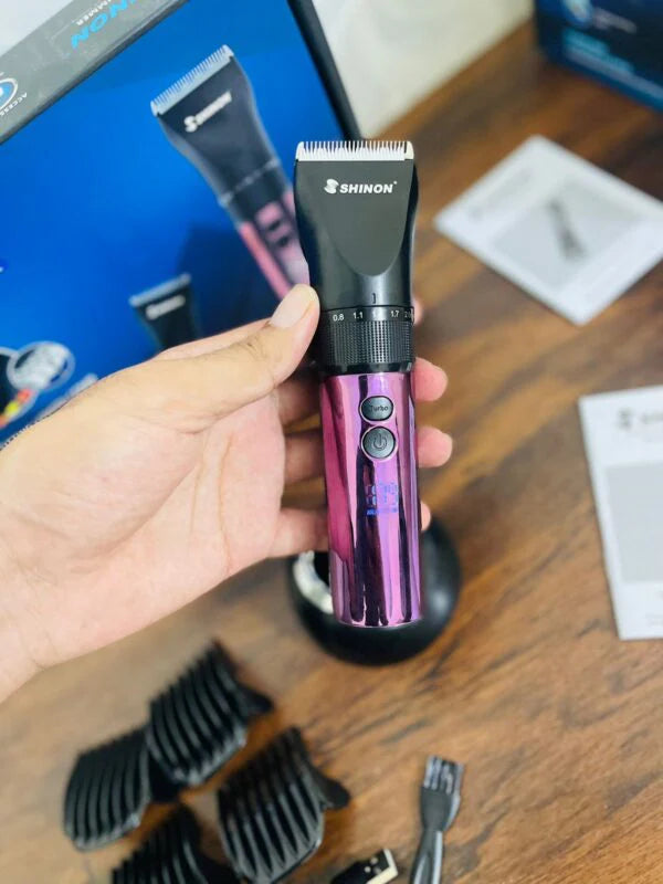 Professional Hair Tool with Digital Display | 4 Adjustable Steps + Bonus