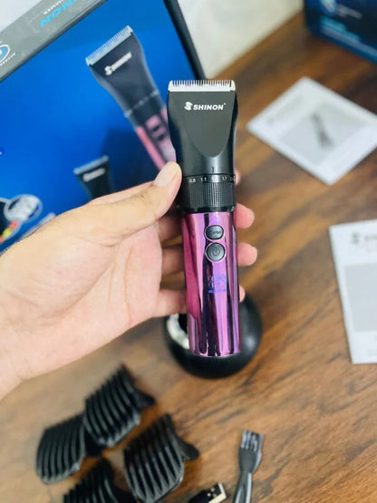 Professional Hair Tool with Digital Display | 4 Adjustable Steps + Bonus