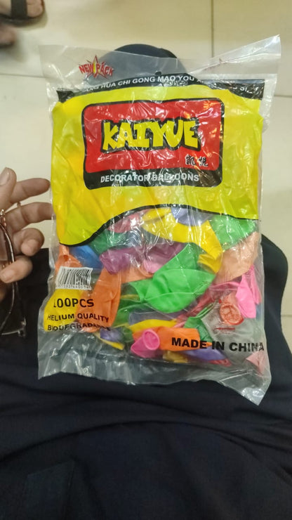 BALLOONS l BIRTHDAY, BABY SHOWER, AQIQAH PARTY DECORATIONS (Random Color)