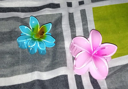 1 Pc - Flower Hair Clip Colorful Hair Band For girls &amp;