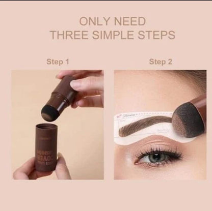 3 in 1 Eye brow Deal eyebrow stamp, Eye brow pencil, eyebrow
