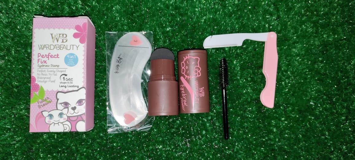 3 in 1 Eye brow Deal eyebrow stamp, Eye brow pencil, eyebrow