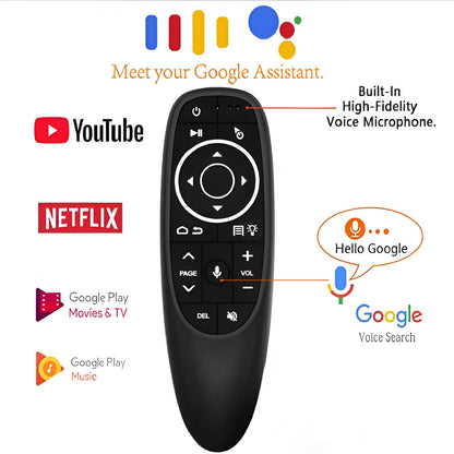 Wireless Air Mouse With Voice Control YouTube, Netflix For Android mobile and