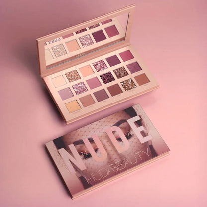 18 Shade glittery - Matte NUDE Eyeshadow Palette